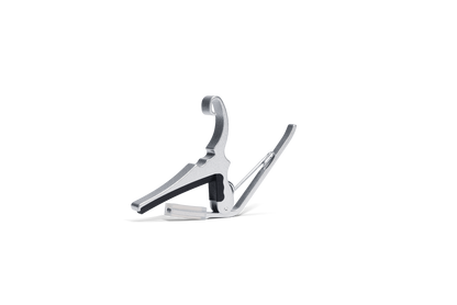 Kyser Quick-Change Capo for 6 String Acoustic Guitars (Silver) — view 2