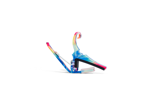 Kyser Quick-Change Capo for 6 String Acoustic Guitars - Tie Dye