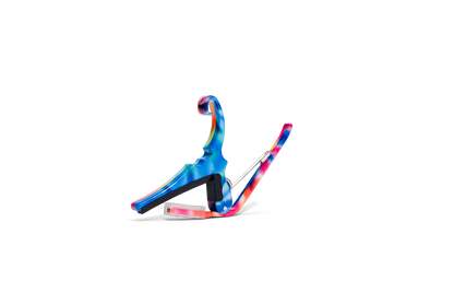 Kyser Quick-Change Capo for 6 String Acoustic Guitars - Tie Dye — view 2