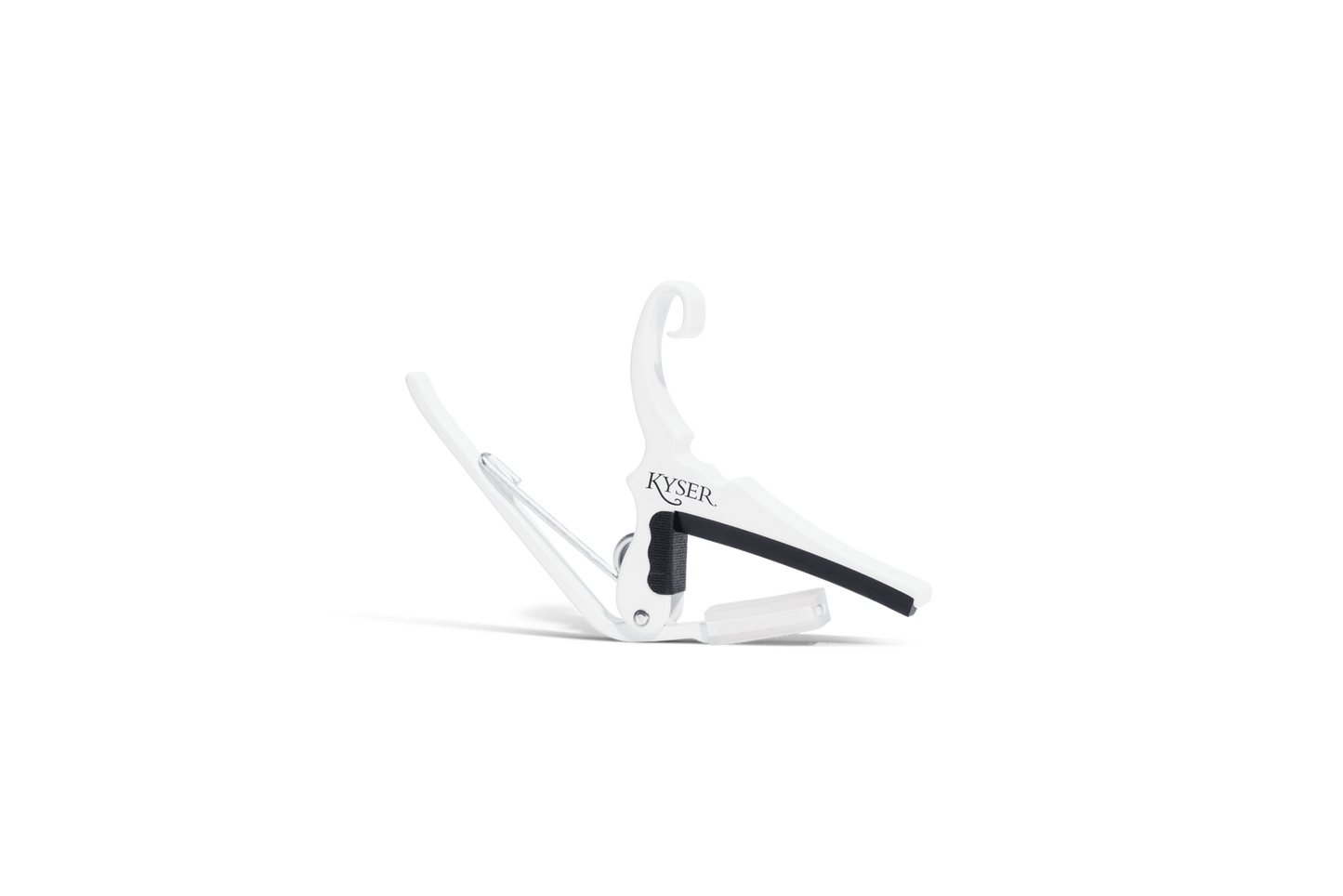 Kyser Quick-Change Capo for 6 String Acoustic Guitars (Pure White)