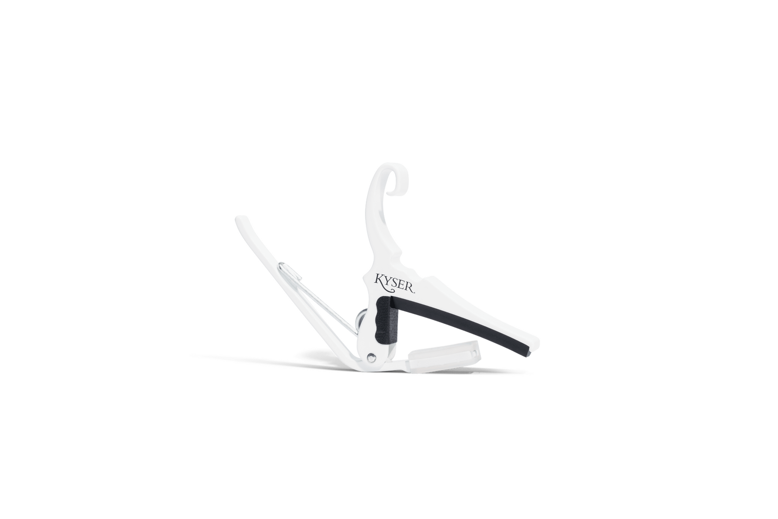 Kyser Quick-Change Capo for 6 String Acoustic Guitars (Pure White)
