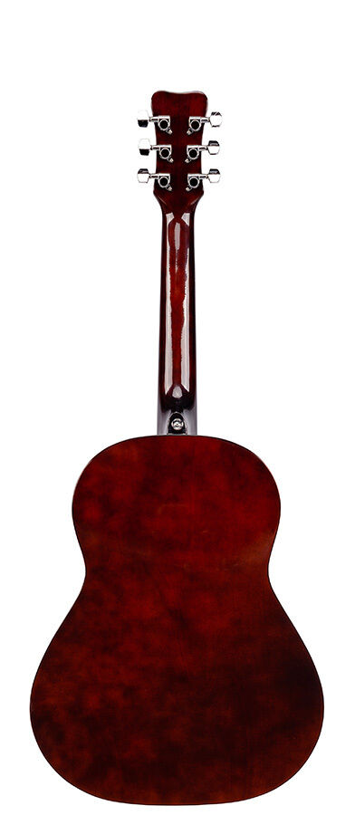 Kohala KG75 Series 3/4 Travel Acoustic Guitar with Padded Gig Bag - Natural Finish — view 2