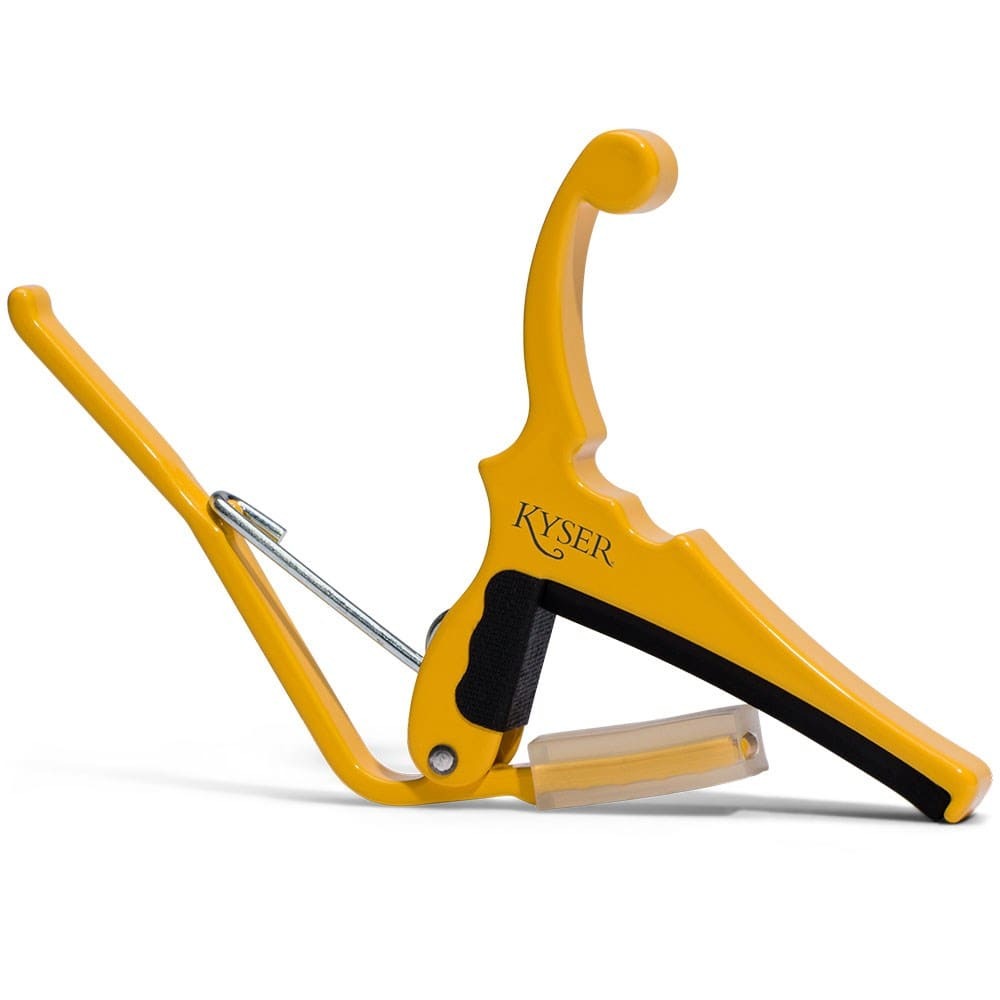 Kyser Quick-Change Capo for 6 String Electric Guitars (Butterscotch Blonde)