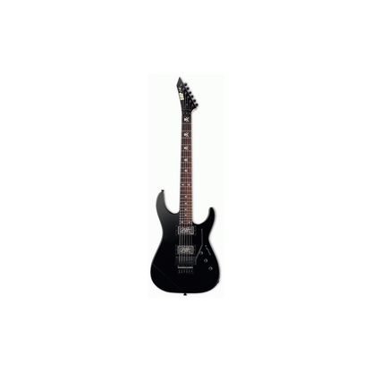 ESP Kirk Hammett KH-2 Neck Thru Body Electric Guitar - Custom Shop, Black Finish, EMG Pickups, Floyd Rose Bridge, Includes Hard Case