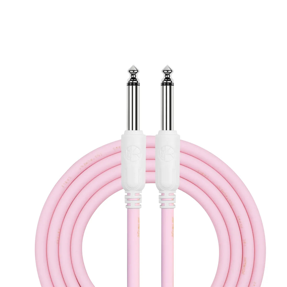 Kirlin Entry 24 Instrument Cable 10FT Rose Pink - 1/4" Mono Plug