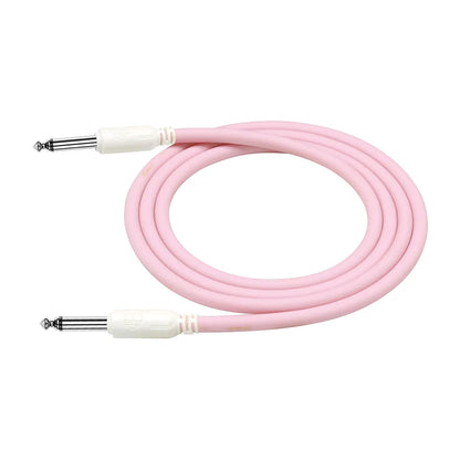 Kirlin Entry 24 Instrument Cable 10FT Rose Pink - 1/4" Mono Plug — view 2