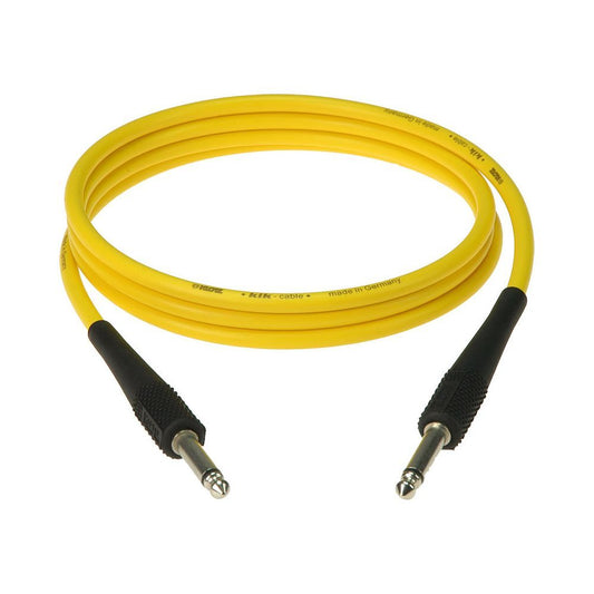 Klotz KIK Instrument Cables [Colour: Yellow] [Length: 6m]