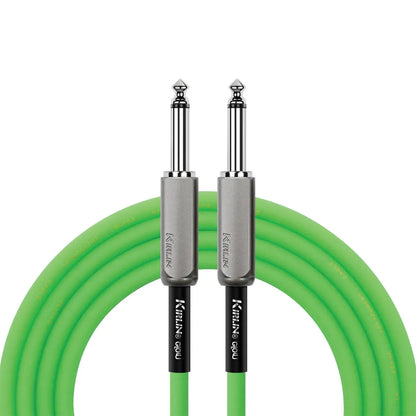 Kirlin 20FT Glow Instrument Cable Kiwi Pop KIMGE-221-GR-20