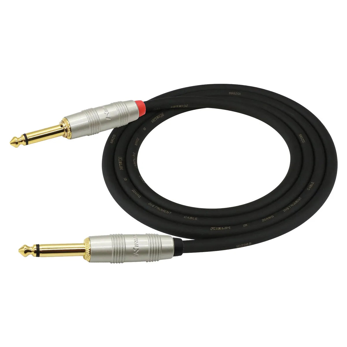 Kirlin 20FT Silent Plug Instrument Cable Black KIP201-SILENT-20 — view 2