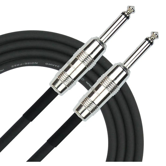 Kirlin 6FT Original Instrument Cable with OFC Shielding and 1/4" Mono Plugs [KIPC201PN-6]