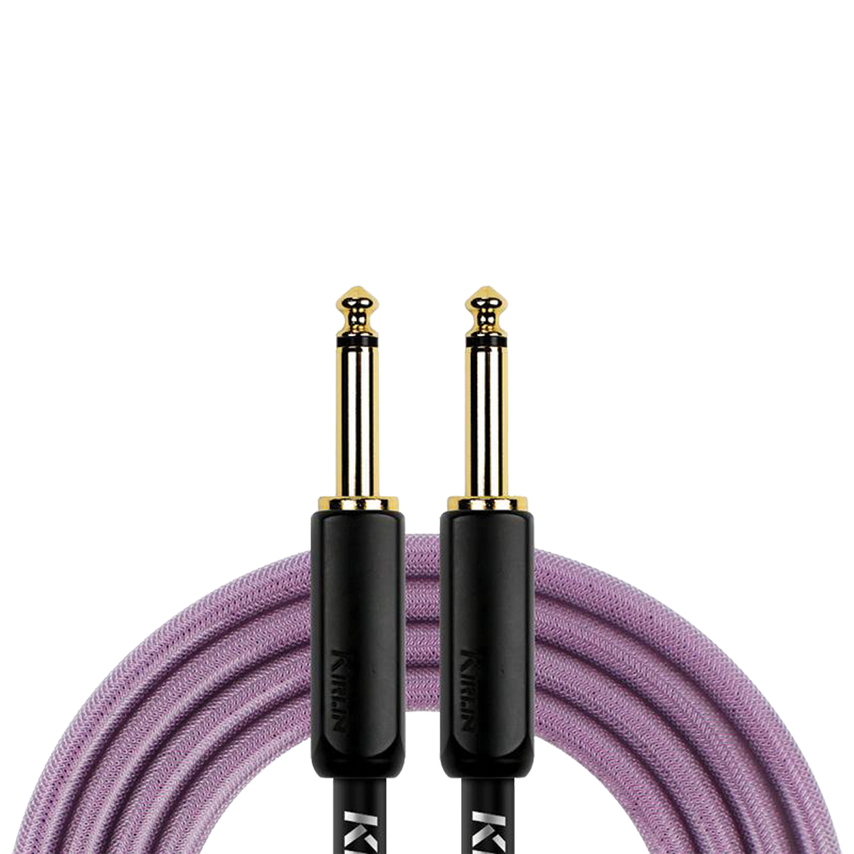 Kirlin PVC Woven Premium Plus Instrument Cable 10Ft Purple KIPW201BPU-10