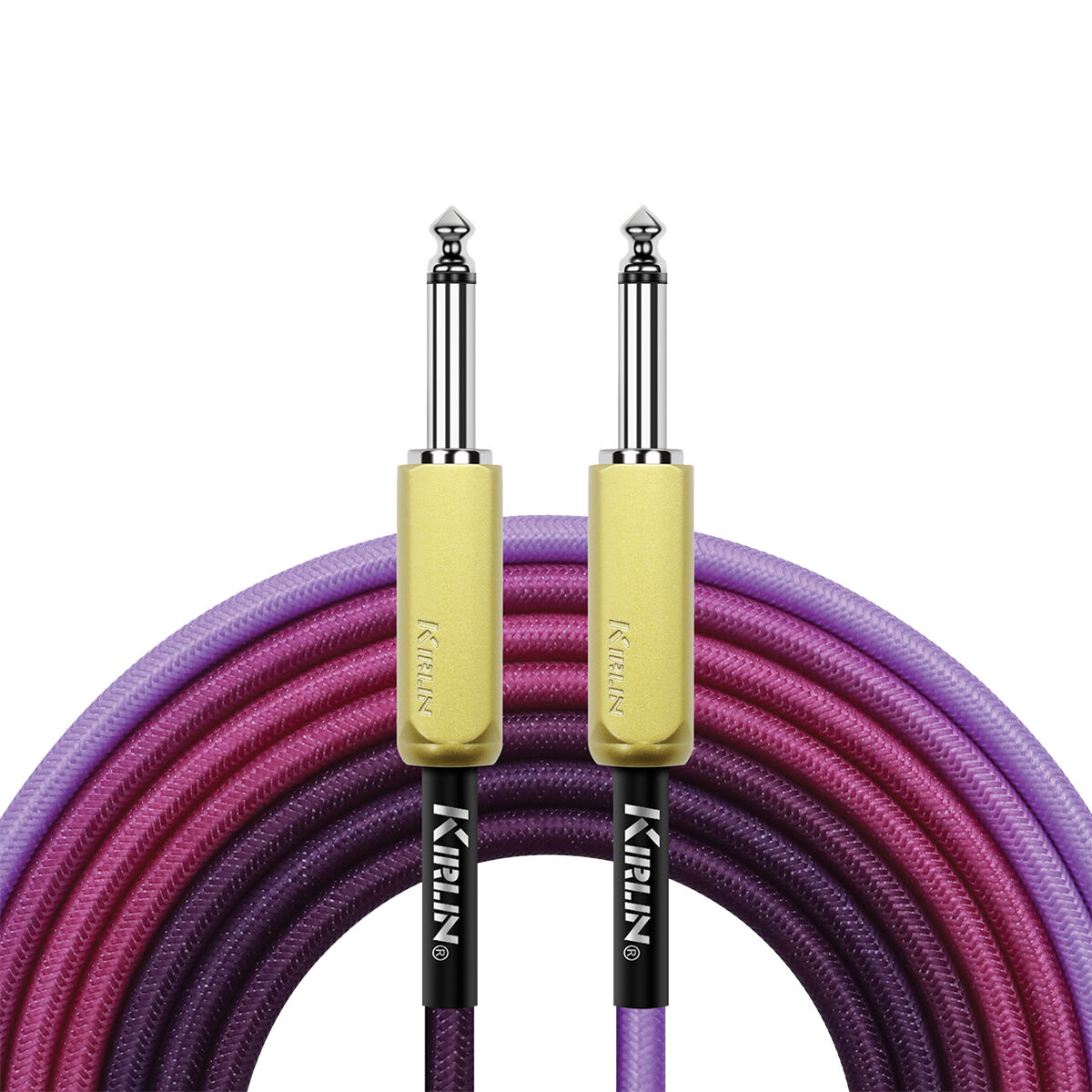 Kirlin 20FT Gradient Purple Instrument Cable [KIWJ-221G-PU-20]