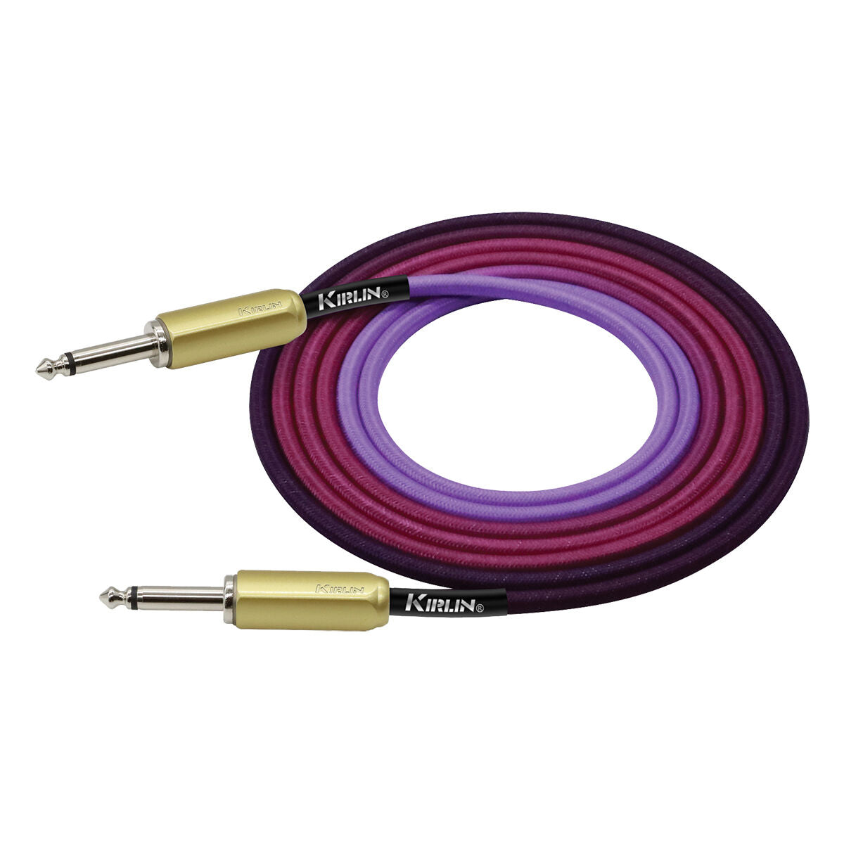Kirlin 20FT Gradient Purple Instrument Cable [KIWJ-221G-PU-20] — view 2