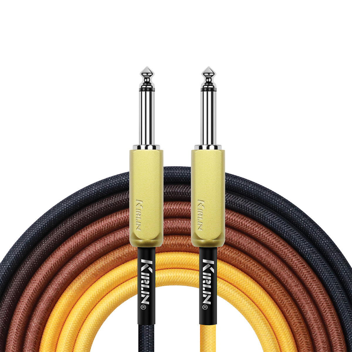 Kirlin 20FT Gradient Instrument Cable Sunburst KIWJ-221G-SB-20