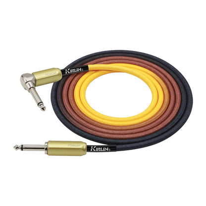 Kirlin 10FT Gradient Instrument RA to Straight Cable Sunburst KIWJ-222G-SB-10 — view 2