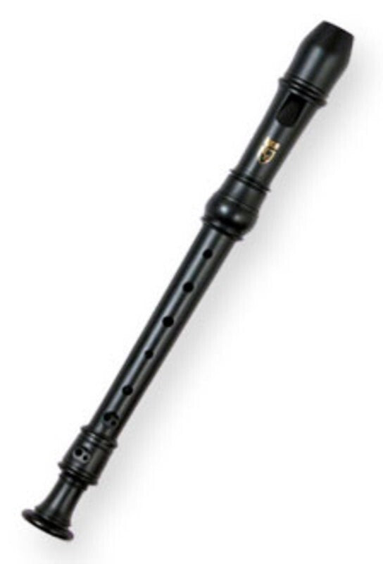 Recorder Soprano/Baroque With Case/Cleaning Rod Book