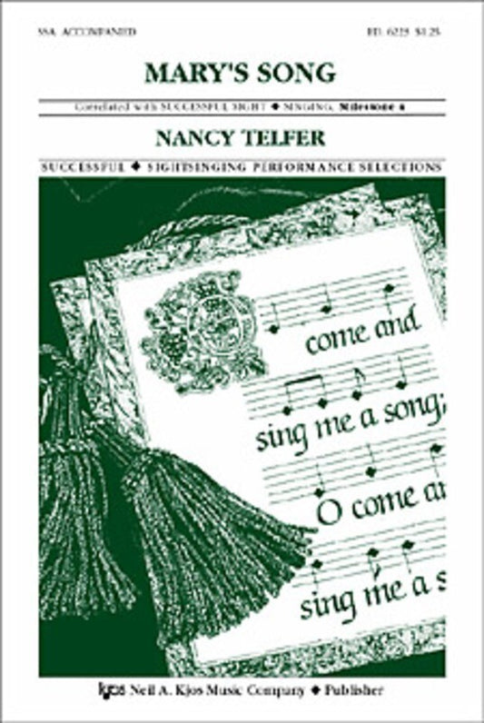 Marys Song SSA Accompanied