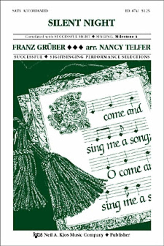 Silent Night SATB Accompanied