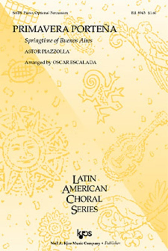 Primavera Portena SATB Arr Escala