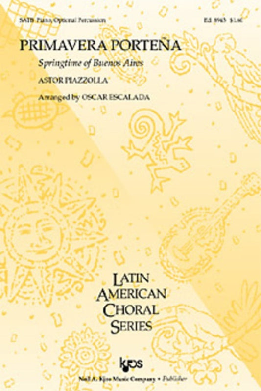 Primavera Portena SATB Arr Escala
