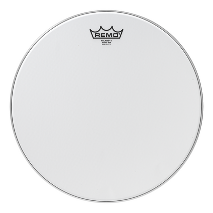 Remo Falams II 14" Smooth White Marching Snare Drumhead with Kevlar Weave