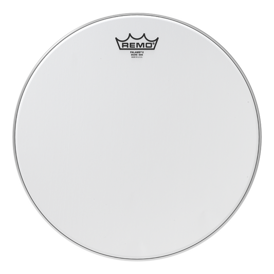 Remo Falams II 14" Smooth White Marching Snare Drumhead with Kevlar Weave