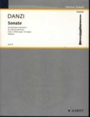 Danzi Sonata in Bb Major for Clarinet and Piano Sheet Music
