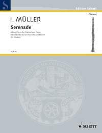 Mueller - Serenade 6 Easy Pieces Clarinet/Piano (Schott Music)
