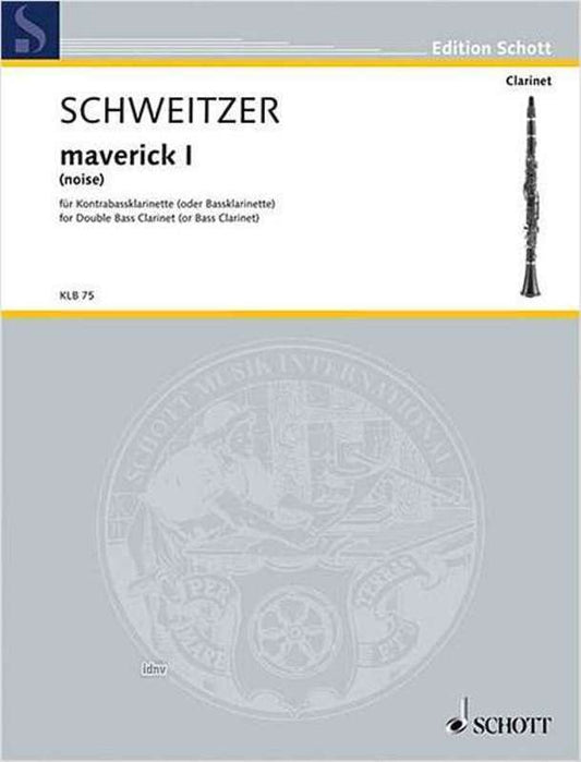 Maverick I (Noise) Contrabass Clarinet Book