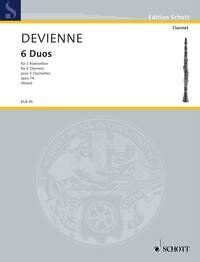 Devienne - 6 Duos Op. 74 for 2 Clarinets, Schott Music, 24 Pages
