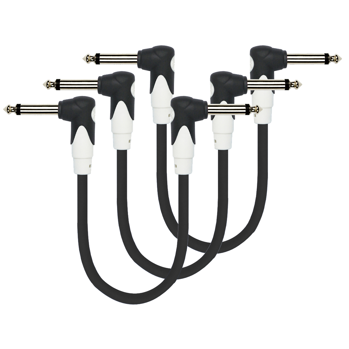 Kirlin KLG3203-3 Patch Cable 3 Inch Moulded Plugs 3-Pack