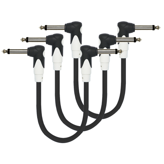 Kirlin KLG3203-3 Patch Cable 3 Inch Moulded Plugs 3-Pack