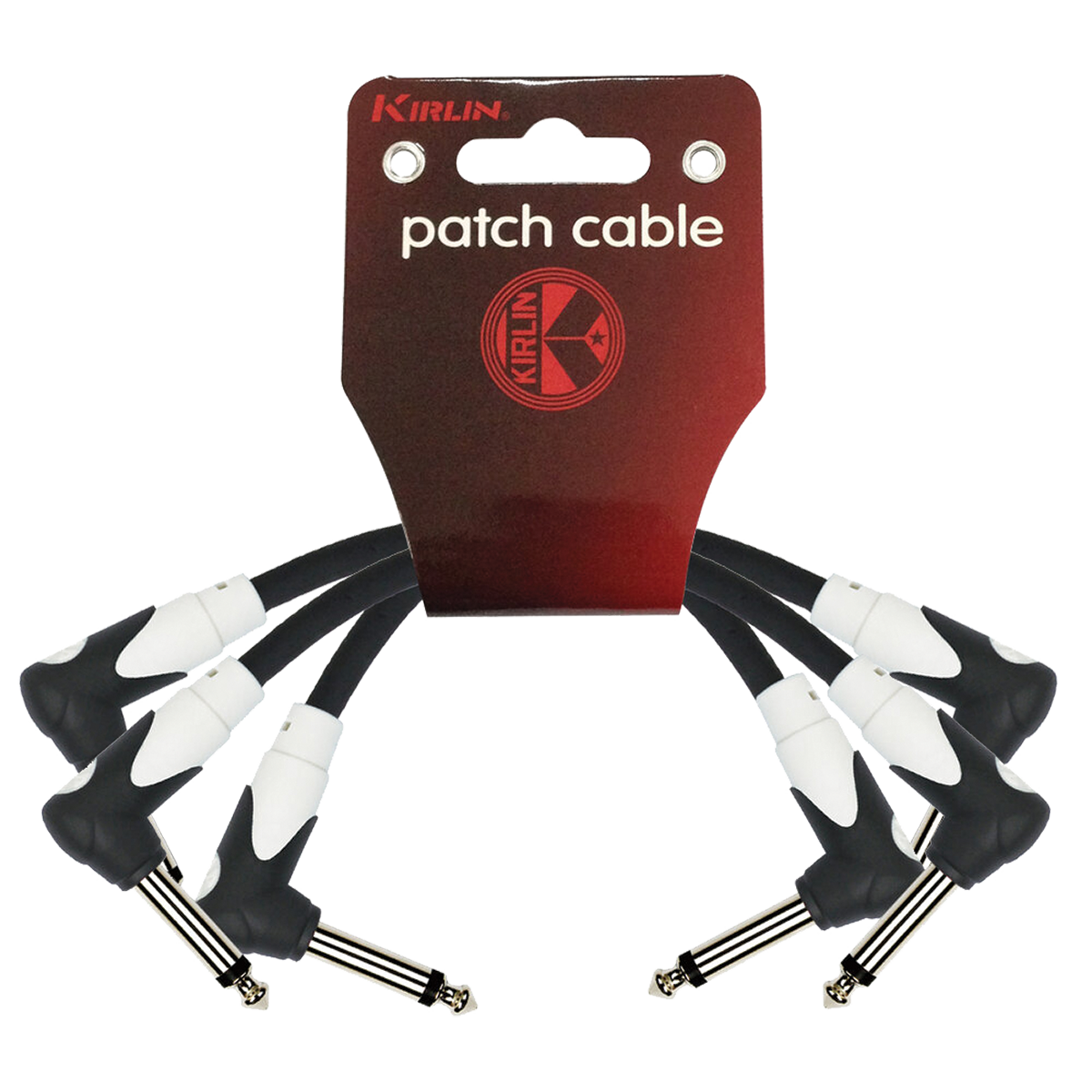 Kirlin KLG3203-3 Patch Cable 3 Inch Moulded Plugs 3-Pack — view 2