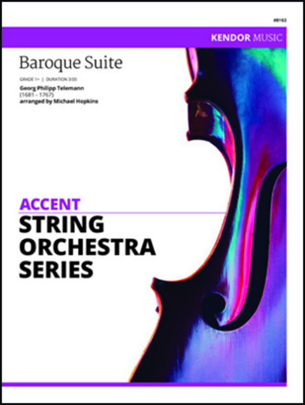 Baroque Suite So1.5 Score/Parts
