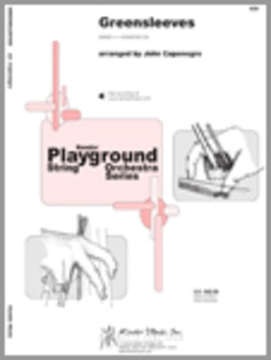 Greensleeeves Arr Capanegro String Orch (Music Score/Parts) Book