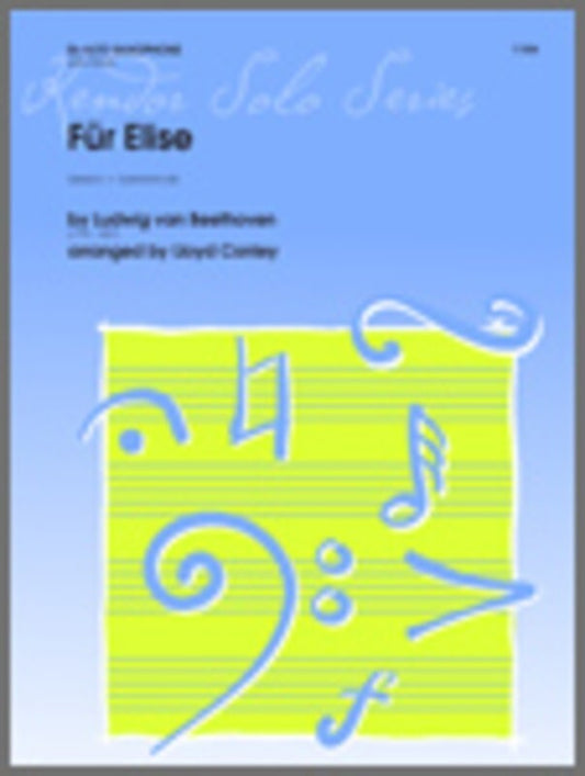 Fur Elise Arr Conley Alto Sax Piano (Softcover Book)