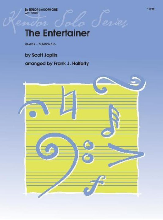 Entertainer Arr Halferty Tenor Sax/Piano (Softcover Book)
