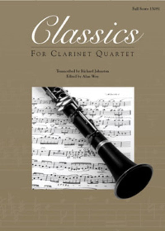 Classics For Clarinet Quartet Vol 1 Clarinet 1 Part (Part) Book