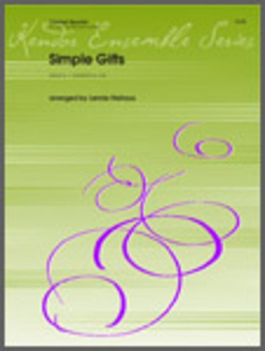 Simple Gifts Arr Niehaus Clarinet Quartet (Music Score/Parts) Book