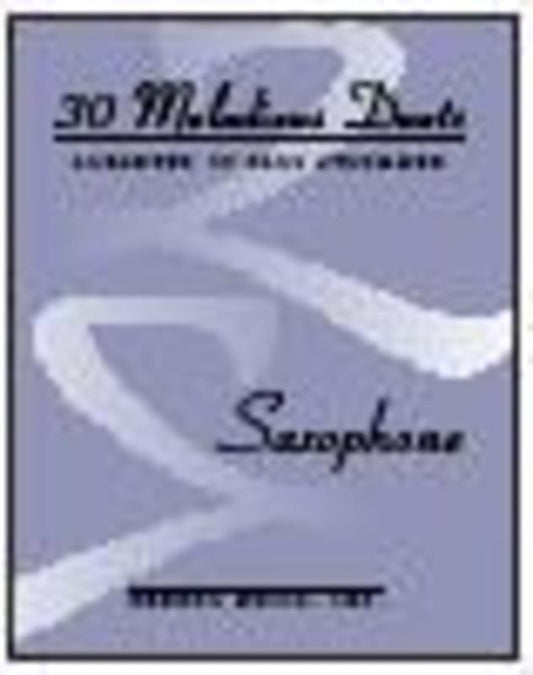Melodious Duets 30 Arr Strommen 2 Sax (Softcover Book)