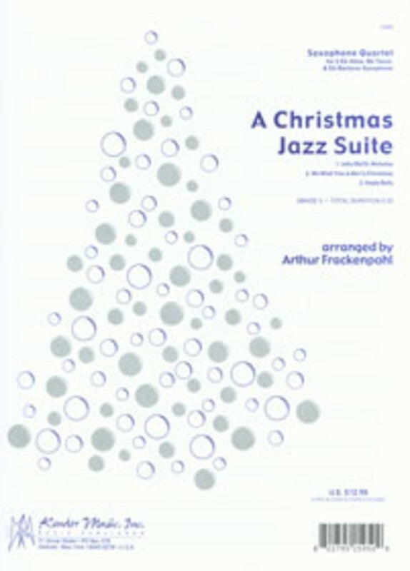 Christmas Jazz Suite Aatb Sax Quartet (Music Score/Parts) Book