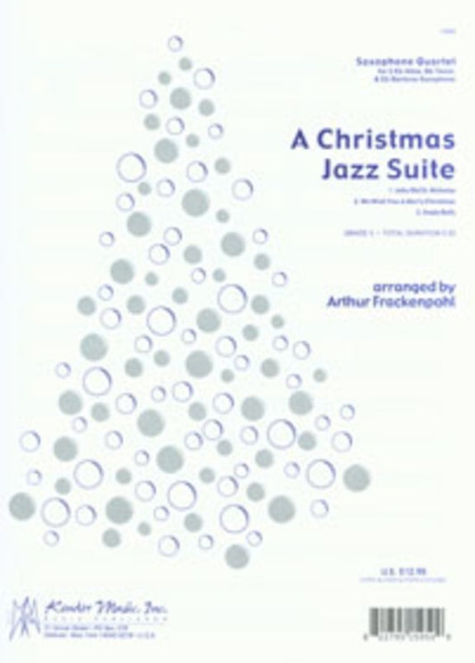 Christmas Jazz Suite Aatb Sax Quartet (Music Score/Parts) Book