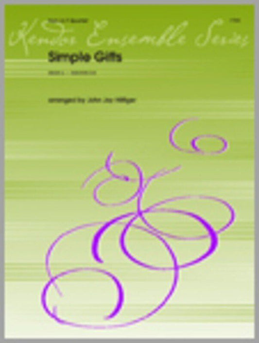 Simple Gifts for French Horn Quartet by Traditional/Hilfiger, Kendor Music, Duration 2:20
