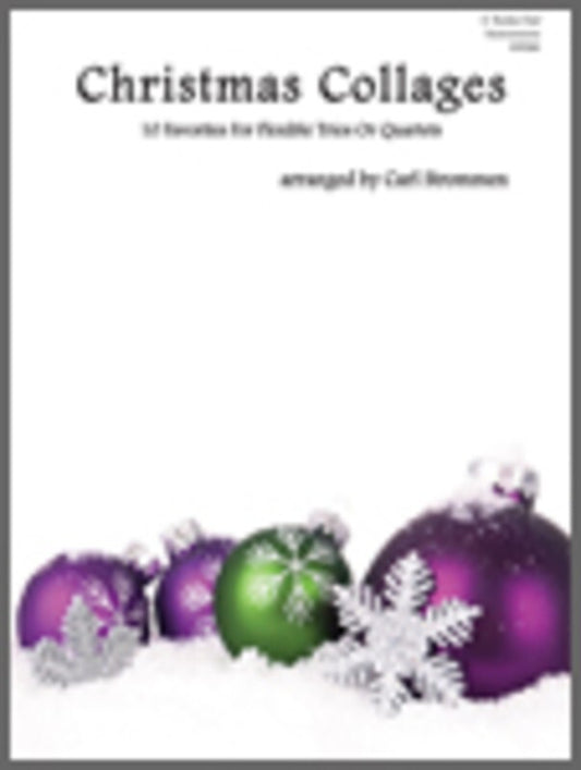 Christmas Collages Optional Piano Accompaniment (Softcover Book)
