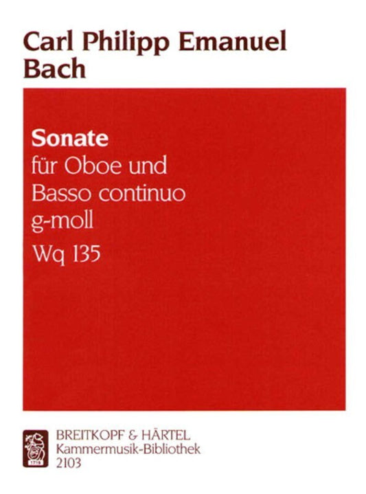 Sonata G Minor Oboe/Piano Ed Walther (Softcover Book)