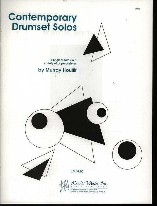 Contemporary Drumset Solos for Various Styles - Kendor Music