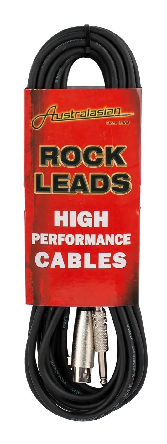 AMS 30 FT Microphone Cable Female XLR to Male Jack