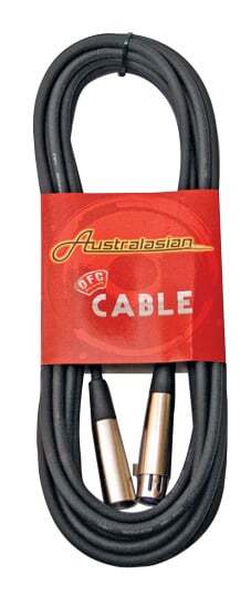 AMS KME21 020 Ft Mic Cable Black Female Xlr - Male Xlr