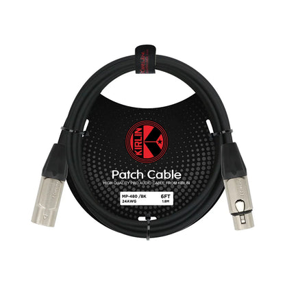 Kirlin 6FT XLR Male to XLR Female Microphone Cable KMP480-6 — view 4