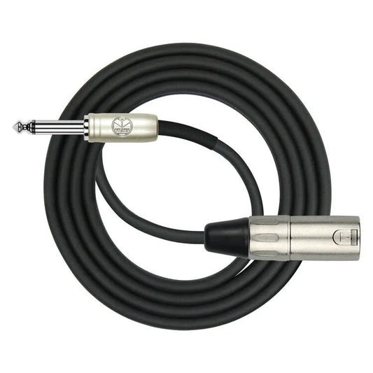 Kirlin 10FT Male XLR to 1/4" Mono Plug Cable - KMP481PR-10